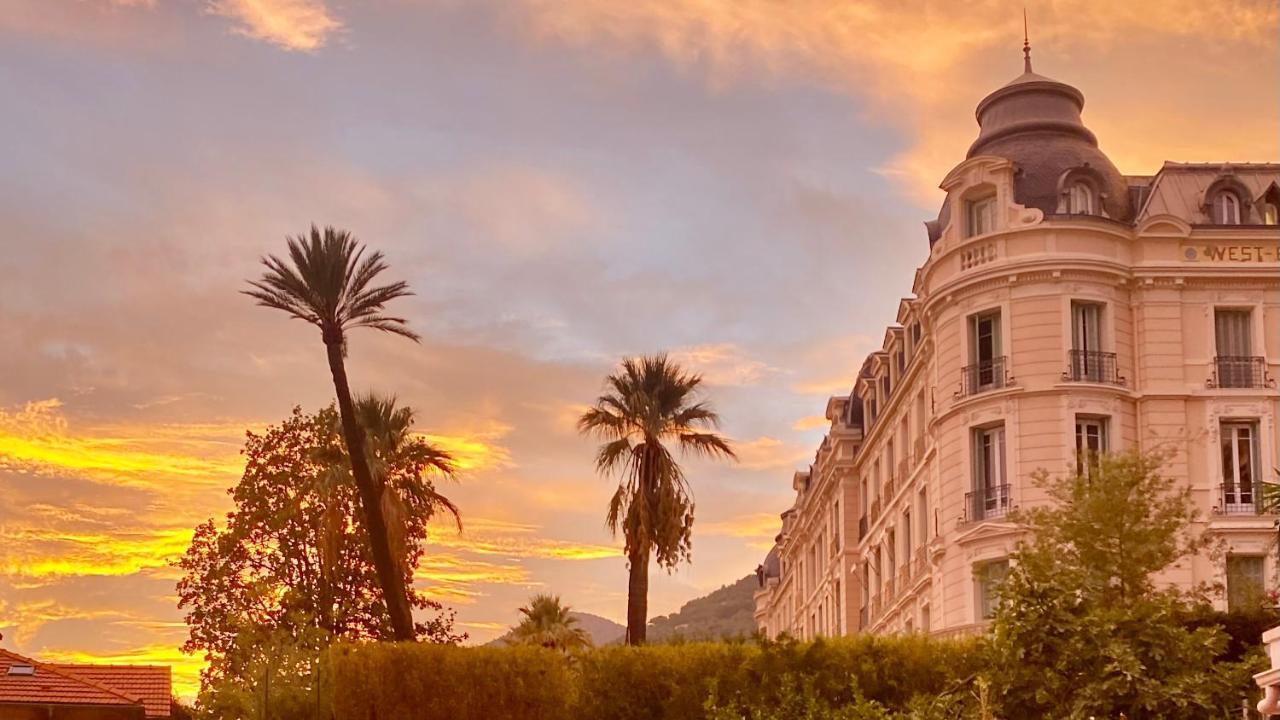 Studio Menton Proche Mer Climatise Wifi Kültér fotó