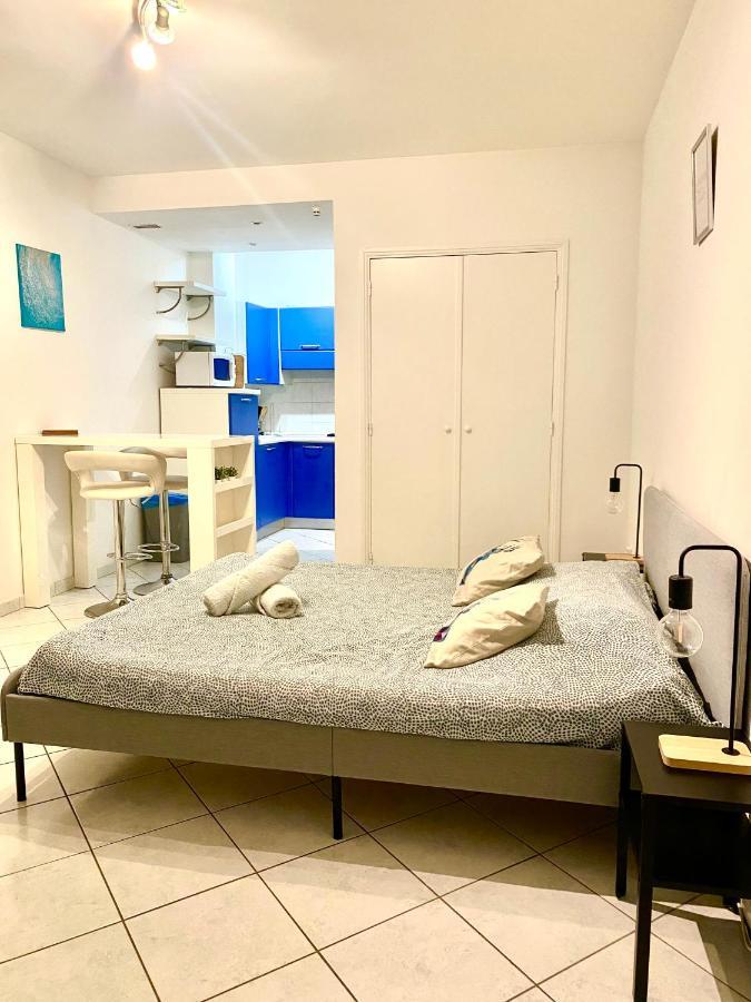 Studio Menton Proche Mer Climatise Wifi Kültér fotó
