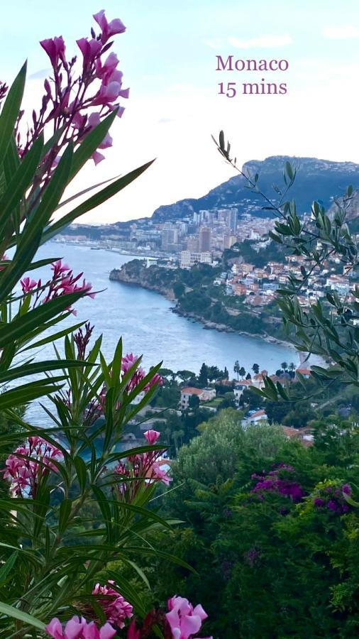 Studio Menton Proche Mer Climatise Wifi Kültér fotó